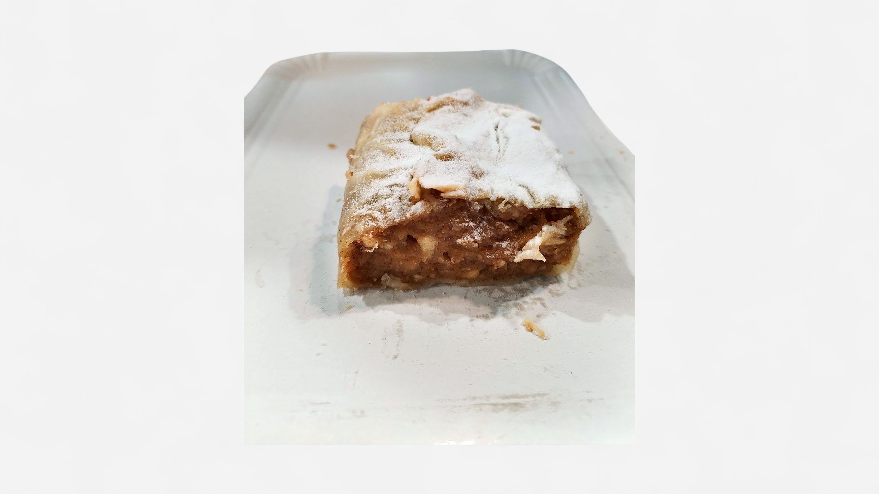 Diós almás rétes szelet