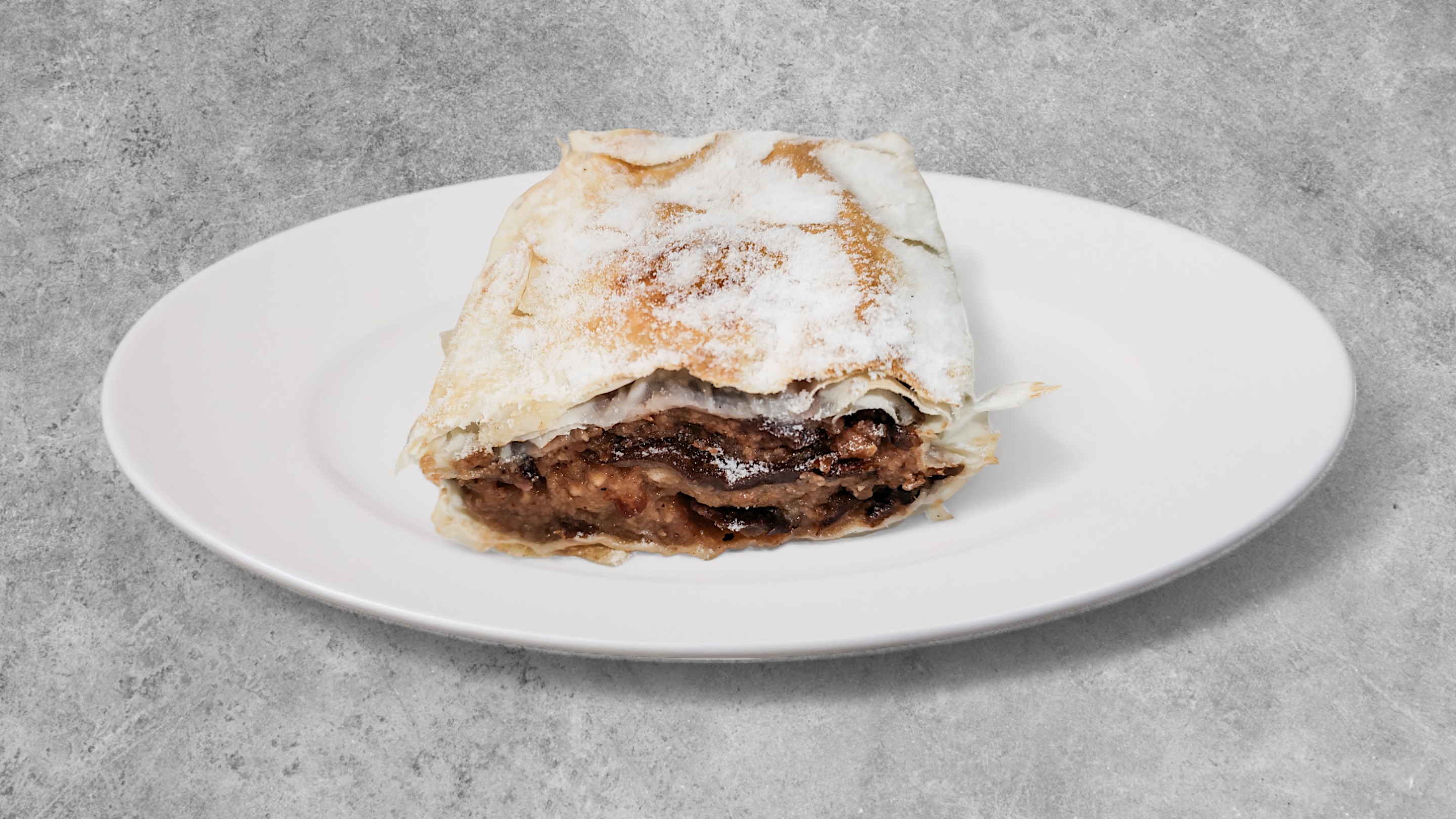 Fahéjas szilvás rétes szelet