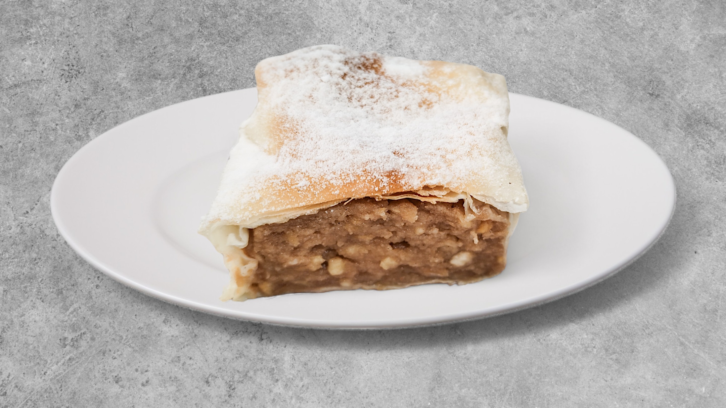 Almás rétes szelet