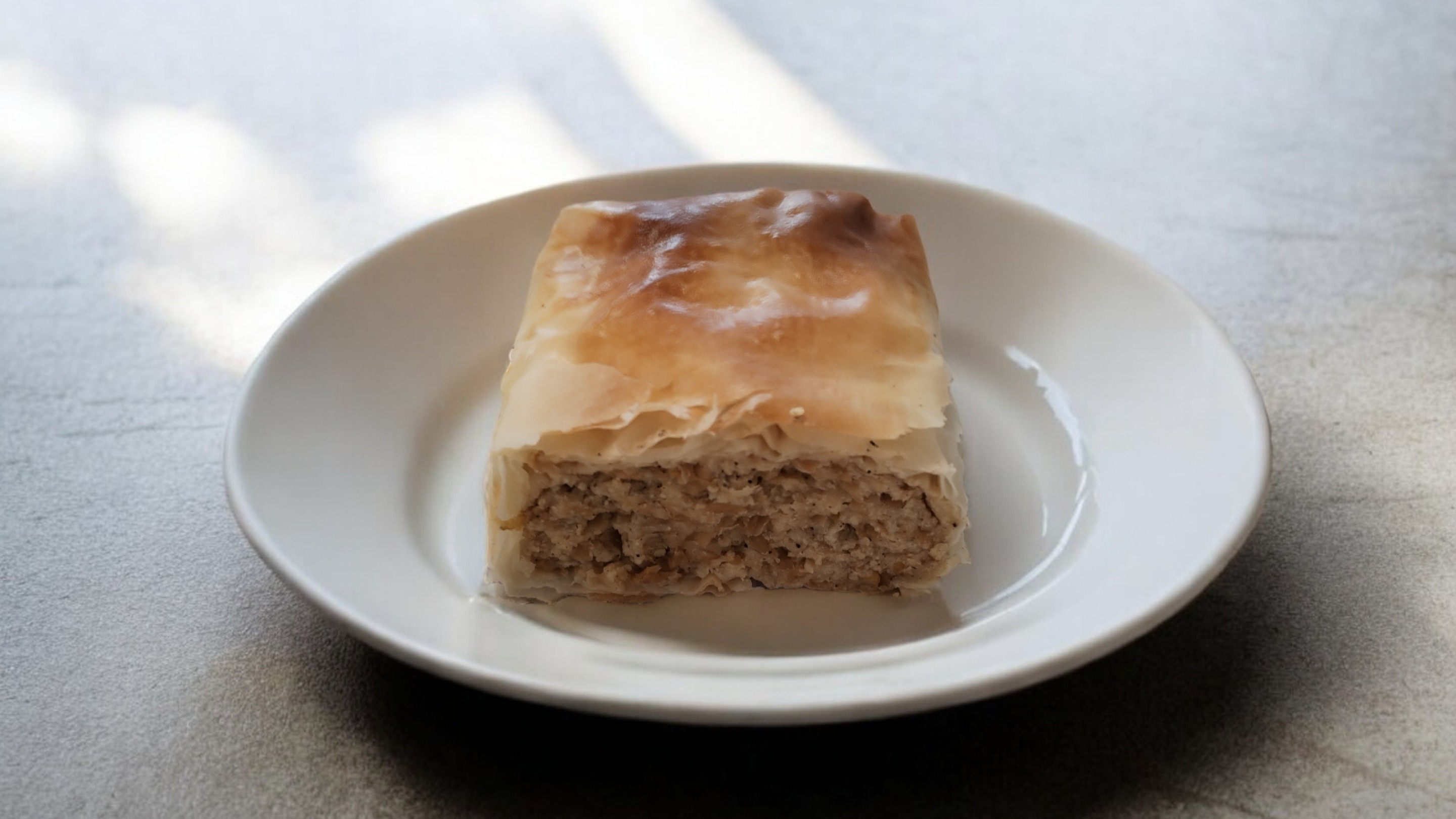 Káposztás rétes szelet